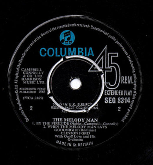 Clinton Ford : A Beggar In Love (7", EP, Mono)