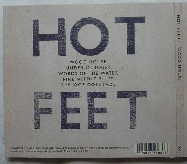 Hot Feet : Wood House (CD, EP)