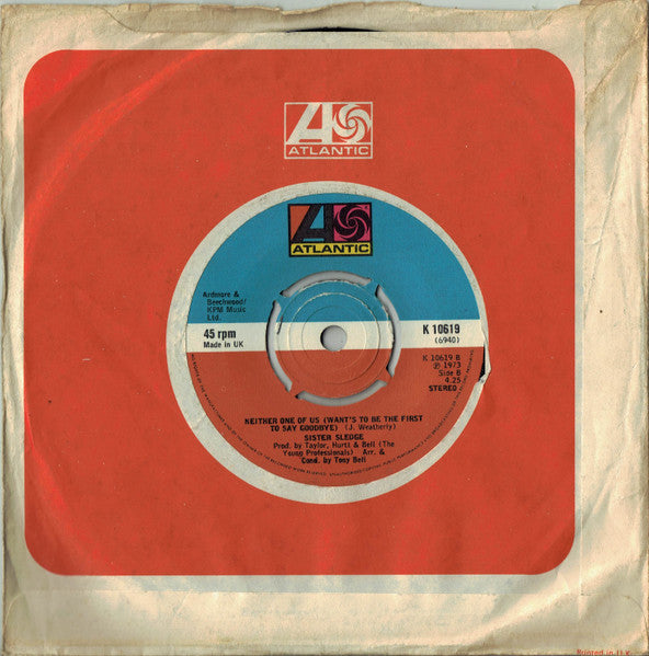 Sister Sledge : Mama Never Told Me (7", Single, RE, 4-P)