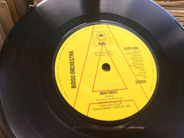 Biddu Orchestra : Rain Forest (7", Promo)