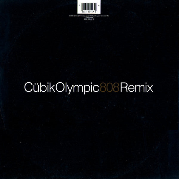 808 State : CübikOlympic (Remix) (12")