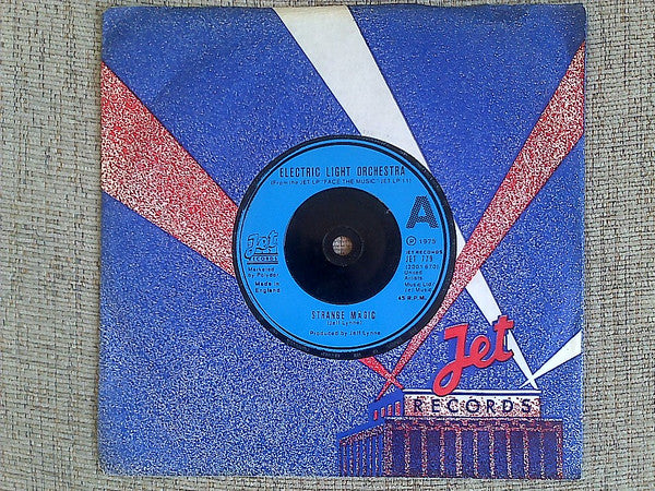 Electric Light Orchestra : Strange Magic (7", Single, Sol)