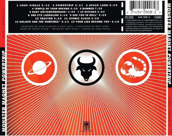 Monster Magnet : Powertrip (CD, Album, RP)