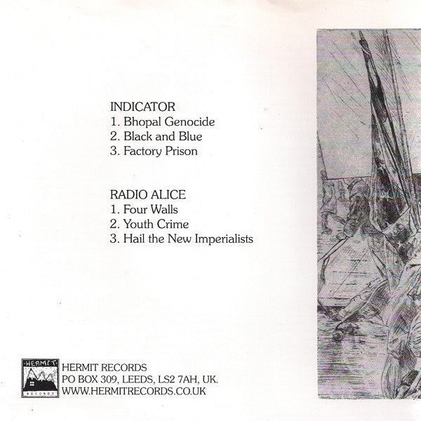 Indicator (5) & Radio Alice : No War (7")