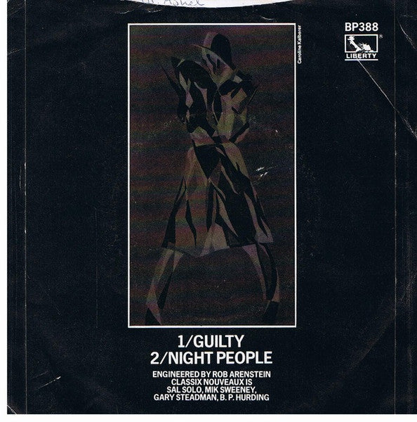 Classix Nouveaux : Guilty (7", Single)