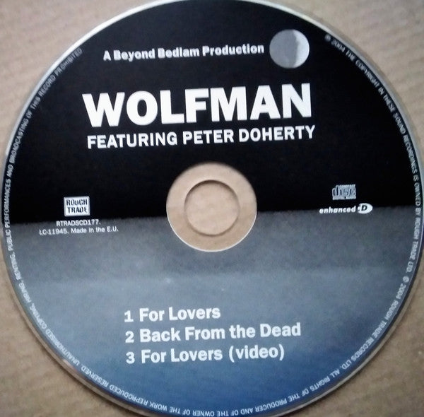 Wolfman (3) Featuring Pete Doherty : For Lovers (CD, Single, Enh)
