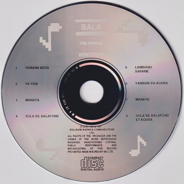 The Ivory's (2) : Bala (CD, Album)