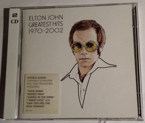 Elton John : Greatest Hits 1970-2002 (2xCD, Comp)