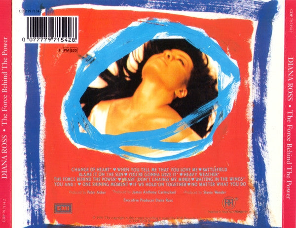 Diana Ross : The Force Behind The Power (CD, Album)
