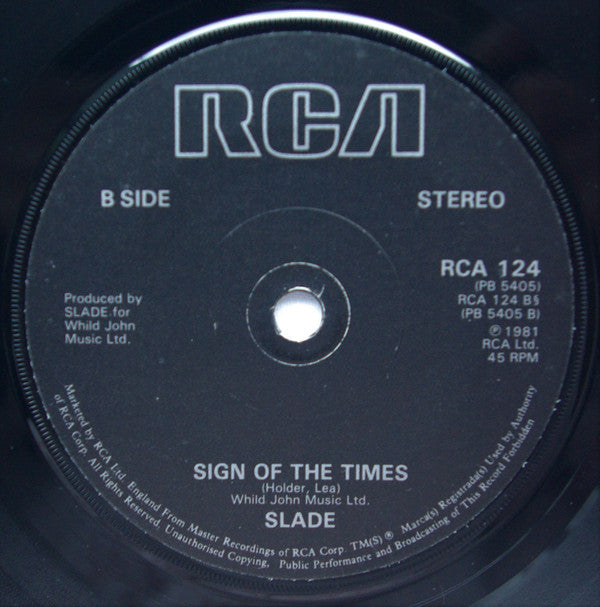 Slade : Lock Up Your Daughters (7", Single, Sol)