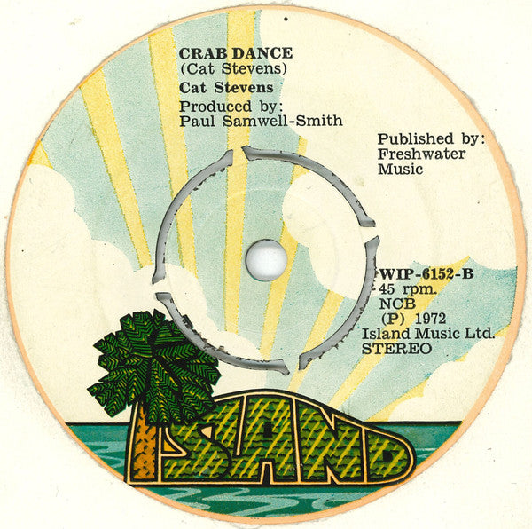 Cat Stevens : Can't Keep It In / Crab Dance (7", Single)