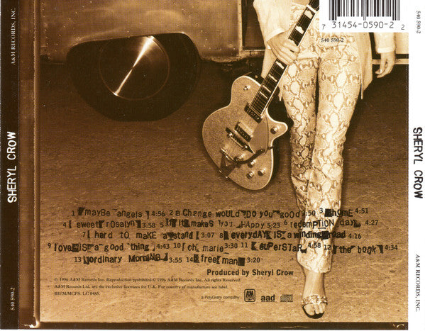 Sheryl Crow : Sheryl Crow (CD, Album)