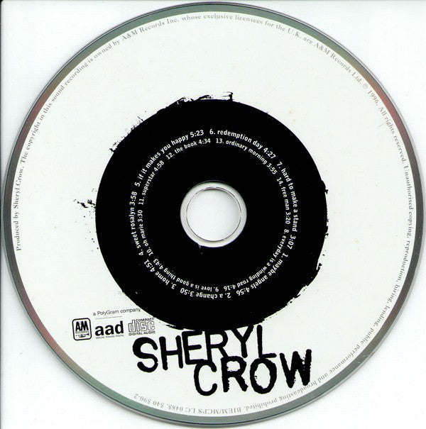 Sheryl Crow : Sheryl Crow (CD, Album)