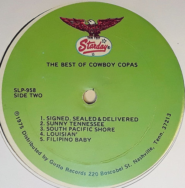 Cowboy Copas : The Best Of Cowboy Copas (LP, Comp)