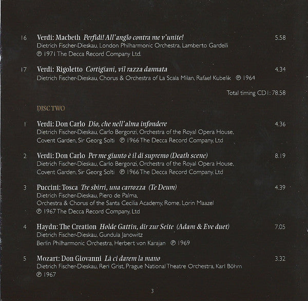 Dietrich Fischer-Dieskau - The Mastersinger (2xCD) (Very Good Plus (VG)) - DaddyPop