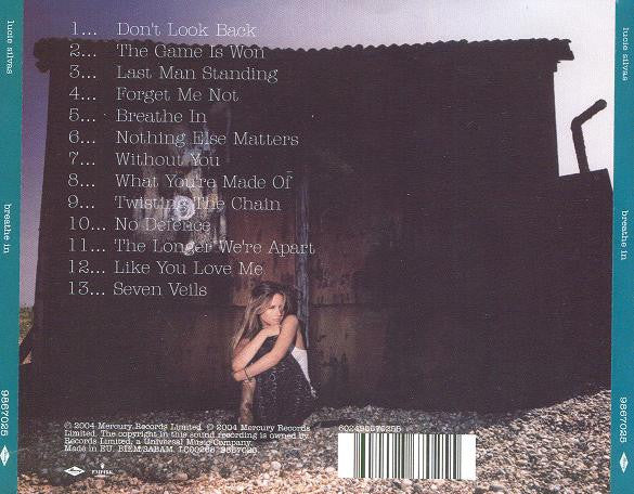 Lucie Silvas : Breathe In (CD, Album, S/Edition)