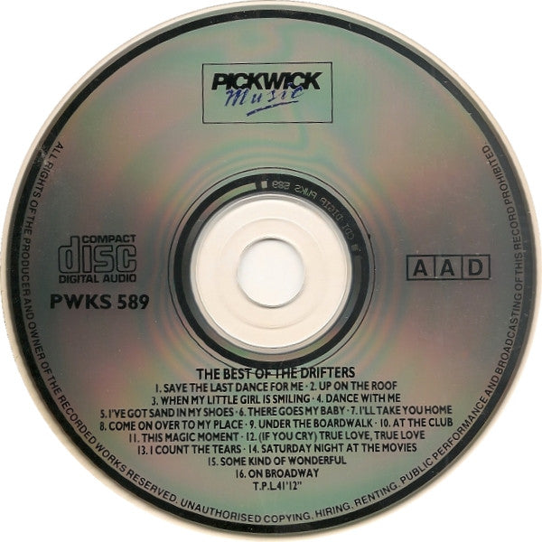 The Drifters : The Best Of The Drifters (CD, Comp)