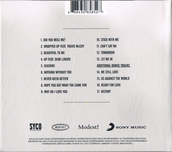 Olly Murs : Never Been Better (CD, Album, Dlx, Har)