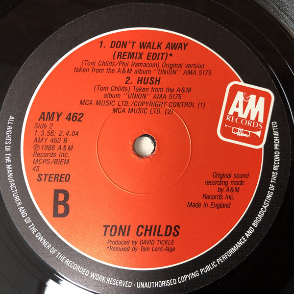 Toni Childs : Don't Walk Away (12")