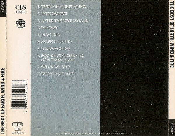 Earth, Wind & Fire : The Best Of Earth, Wind & Fire Vol. II (CD, Comp, RE)