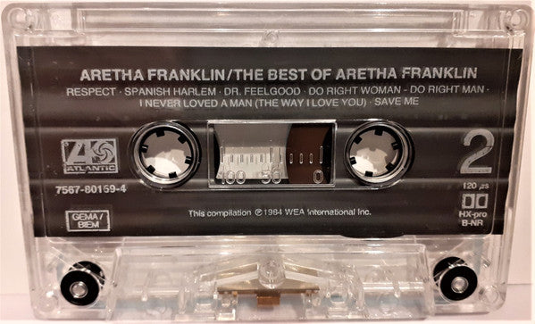 Aretha Franklin : The Best Of Aretha Franklin (Cass, Comp)