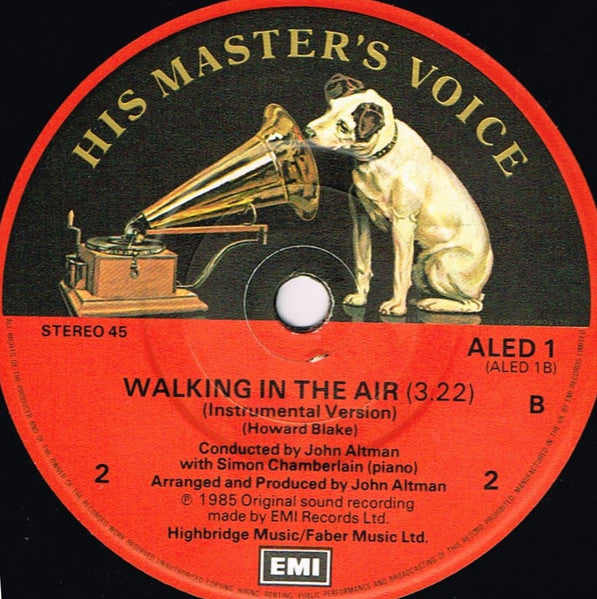 Aled Jones - Walking In The Air (7) (Very Good Plus (VG)) - DaddyPop