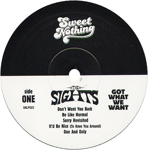 The Sights : Got What We Want (LP, Album)