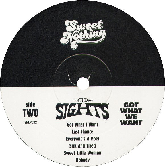 The Sights : Got What We Want (LP, Album)