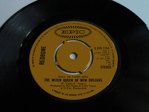 Redbone : The Witch Queen Of New Orleans / Maggie (7")