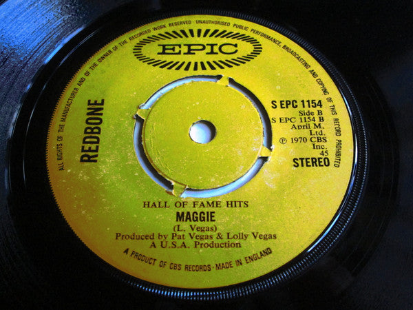 Redbone : The Witch Queen Of New Orleans / Maggie (7")