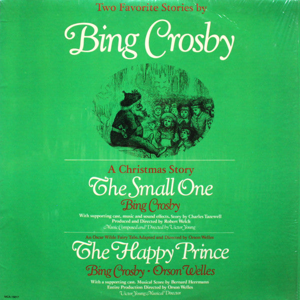 Bing Crosby, Orson Welles : Two Favorite Stories (LP, Album, RE)