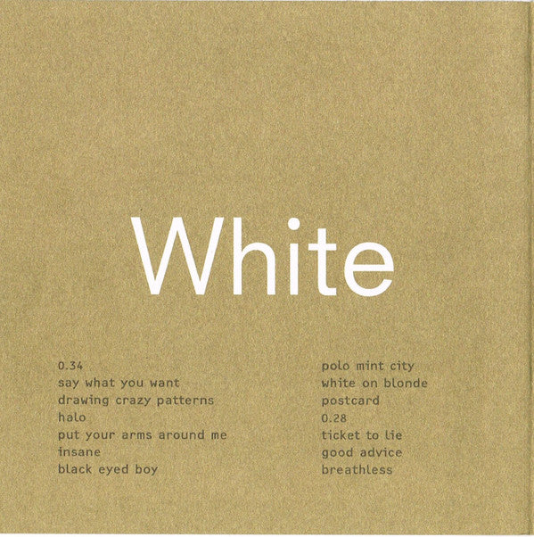 Texas : White On Blonde (CD, Album, PMD)