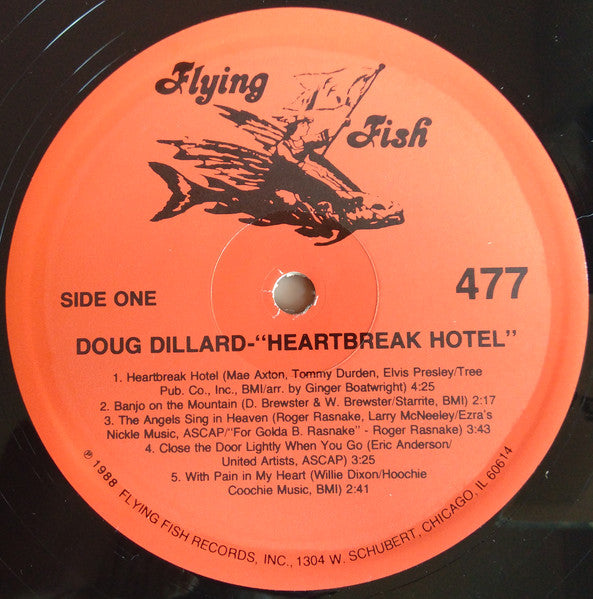 The Doug Dillard Band : Heartbreak Hotel (LP, Album)