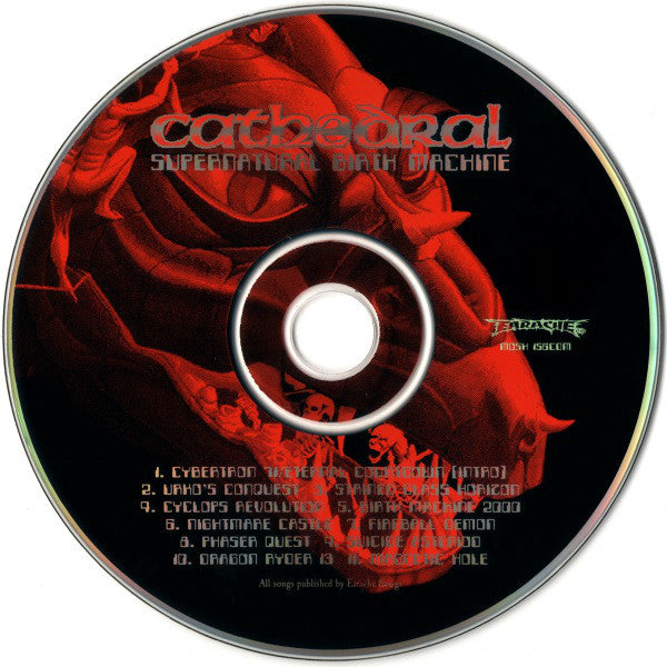 Cathedral : Supernatural Birth Machine (CD, Album)