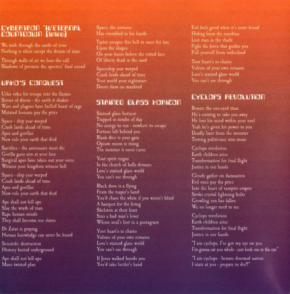 Cathedral : Supernatural Birth Machine (CD, Album)