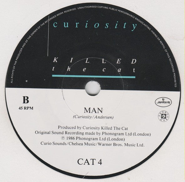 Curiosity Killed The Cat : Misfit (7", Single, RE, Pap)
