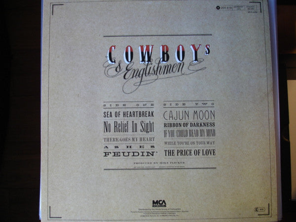 Poco (3) : Cowboys & Englishmen (LP, Album)