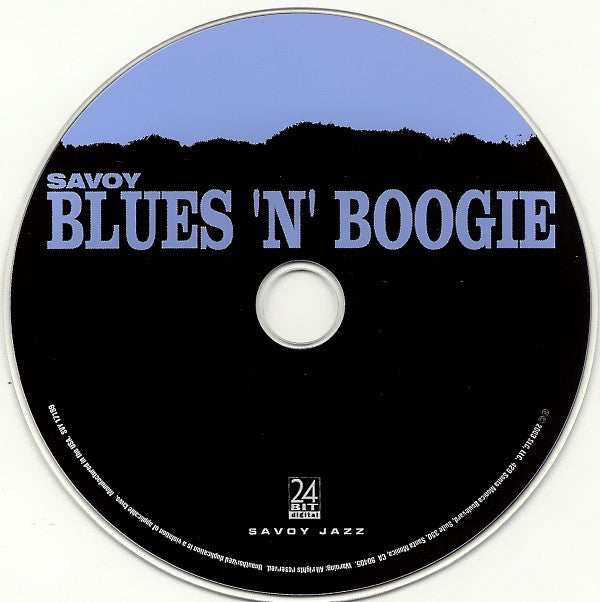 Various : Savoy Blues 'N' Boogie (CD, Comp)