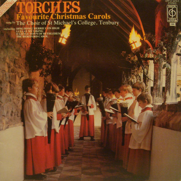 The Choir Of St Michael's College, Tenbury : Torches - Favourite Christmas Carols (LP)