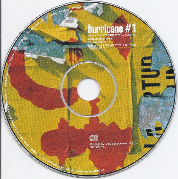 Hurricane #1 : Only The Strongest Will Survive (CD, Single, Dig)