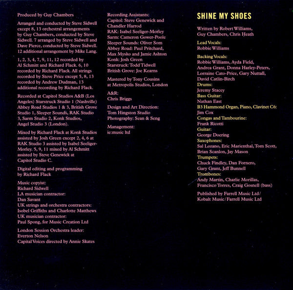 Robbie Williams : Swings Both Ways (CD, Album)