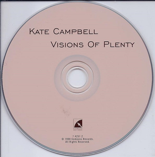 Kate Campbell : Visions Of Plenty (CD, Album)