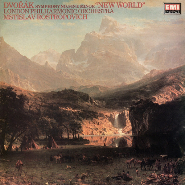 Antonn Dvok, London Philharmonic Orchestra, Mstislav Rostropovich - Symphony No. 9 In E Minor New World (LP) (Good Plus (G)) - DaddyPop