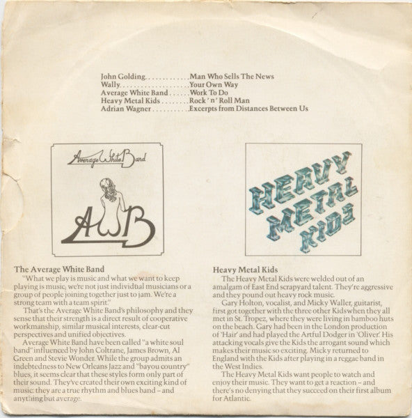 Various : The Best Of British (7", EP, Comp)