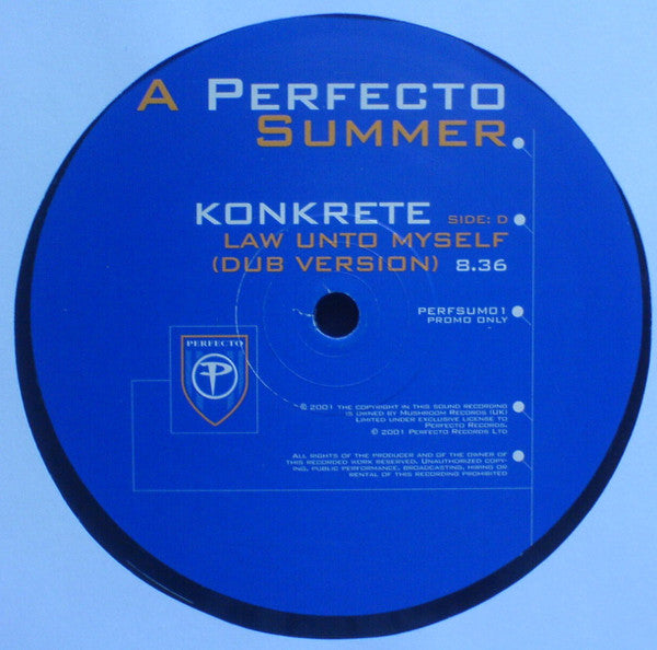 Various : A Perfecto Summer (3x12", Promo)