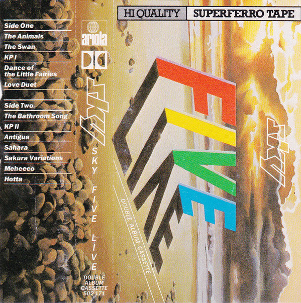 Sky (4) : Sky Five Live (Cass, Album)