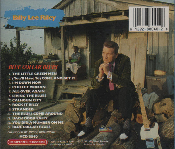 Billy Lee Riley : Blue Collar Blues (CD, Album)