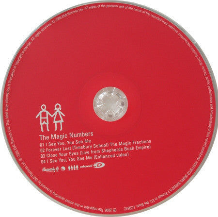 The Magic Numbers : I See You, You See Me (CD, Single, Enh)