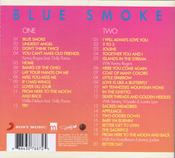 Dolly Parton : Blue Smoke / The Best Of (CD, Album + CD, Comp)