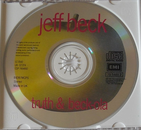 Jeff Beck : Truth & Beck-Ola (CD, Comp, RE)
